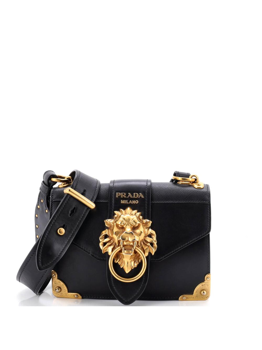 Prada Animalier Cahier Crossbody Bag #257249P16B